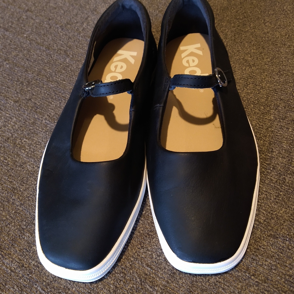 Keds Women’s Black Mary Jane Sneakers Size 6.5 (US) - Picture 2 of 6